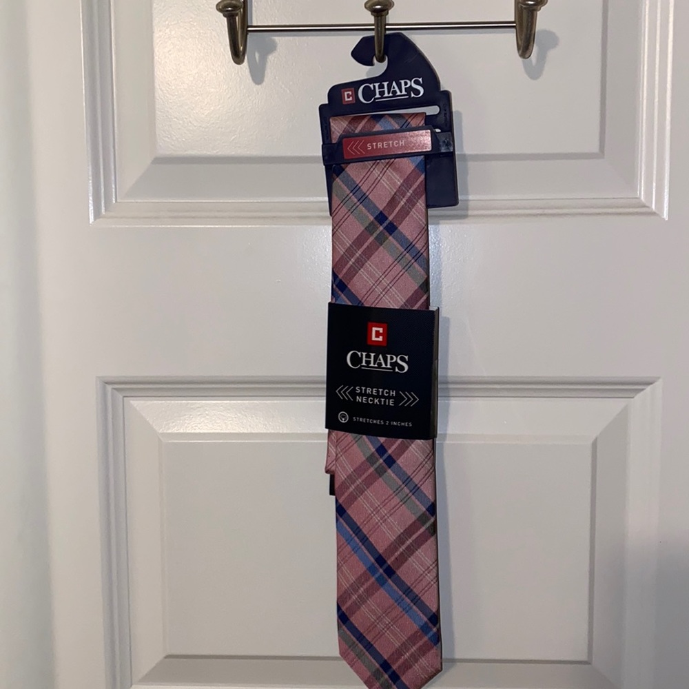 Chaps Saxton Plaid tie.